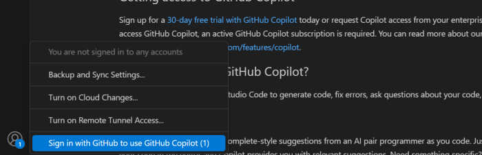 INTEGRATING COPILOT WITH GITHUB – DEVOPS | CLOUD | TOOLS